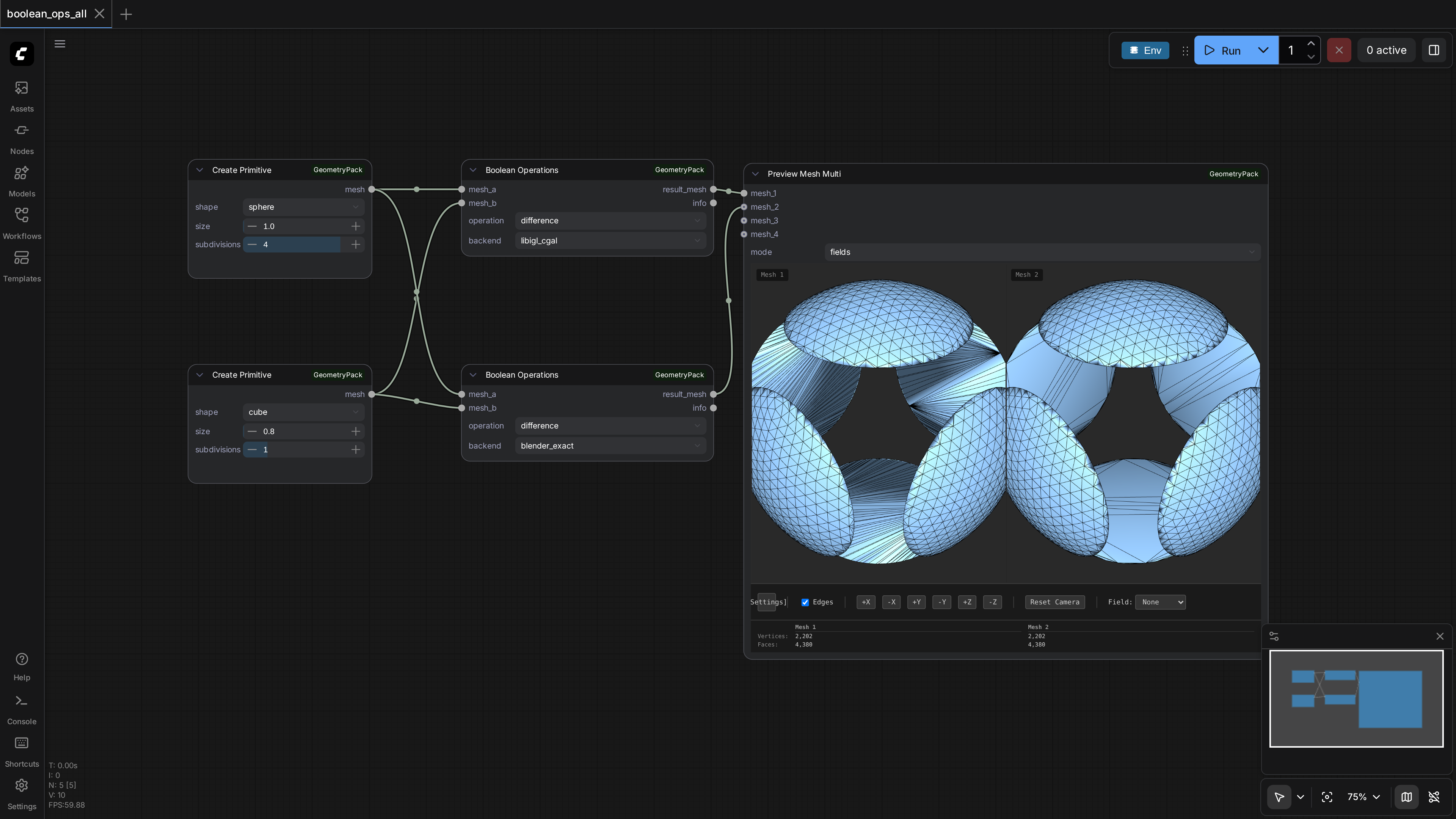 Boolean Operations