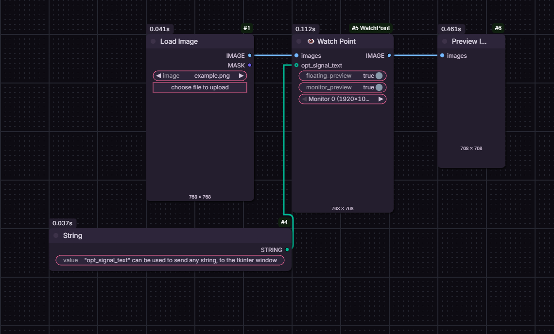node preview